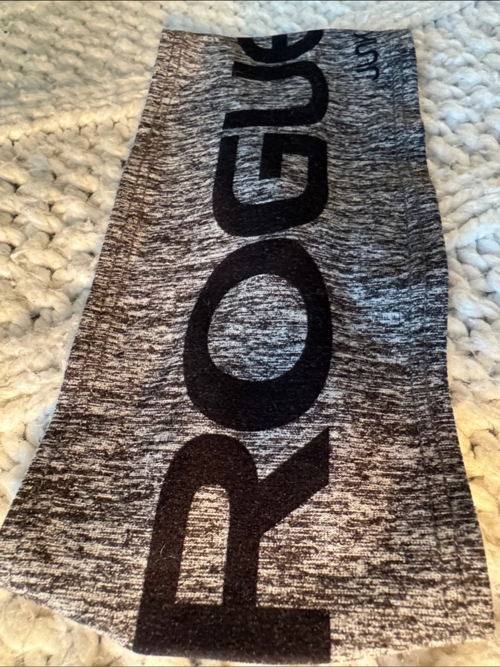 Unisex Rogue by Junk Grey Marled Performance Sweat Headband
